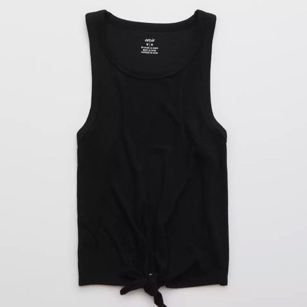 Tie Racerback CropTop - Picture 2 of 6